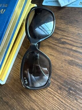 Ray-Ban Black Frame with Dark Smoke Lenses Sunglasses